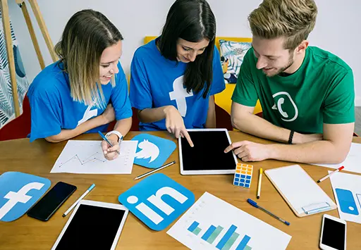 Social media marketing